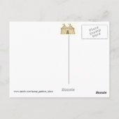 サーカスが大好き！サーカス列車はがき ポストカード (裏面)