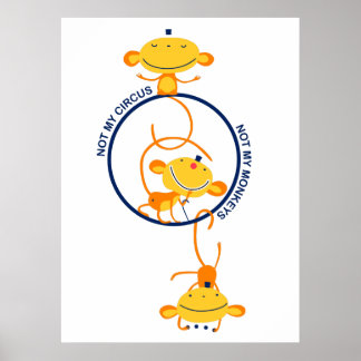 サーカスじゃないよサルじゃない！ ポスター