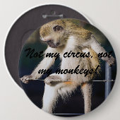 サーカスじゃなくてサルの巨人ボタンじゃなくて 缶バッジ (正面&裏面)