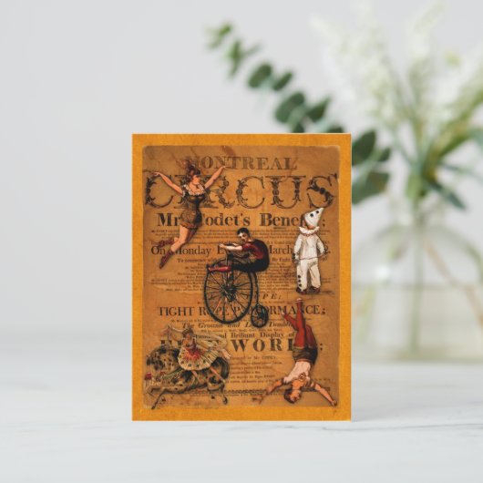 サーカスで ポストカード (スタンド正面)