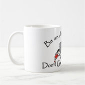 サーカスに行かないで下さい コーヒーマグカップ (左)