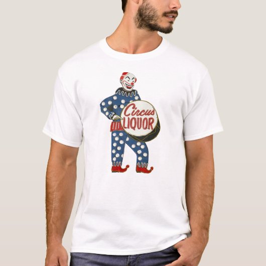 サーカスのお酒 Tシャツ (正面)