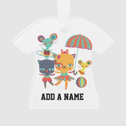 サーカスのかわいこちゃん オーナメント (正面)