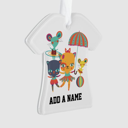 サーカスのかわいこちゃん オーナメント (正面)