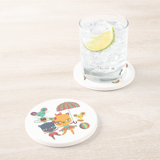 サーカスのかわいこちゃん コースター (側面)