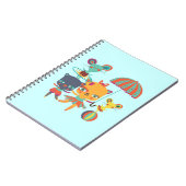 サーカスのかわいこちゃん ノートブック (左側)