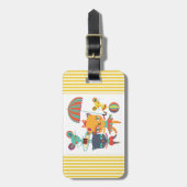 サーカスのかわいこちゃん ラゲッジタグ (正面縦)
