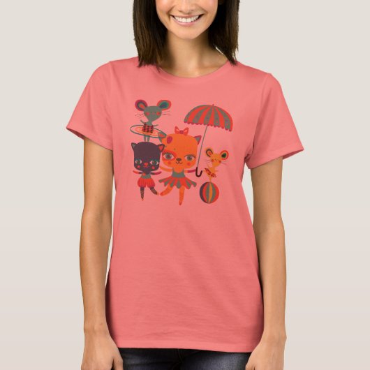 サーカスのかわいこちゃん Tシャツ (正面)