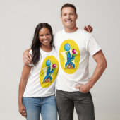 サーカスのクラウン バランス ボール Tシャツ (ユニセックス)