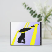 サーカスのコンテンポラリー軽業師 ポストカード (スタンド正面)