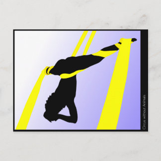 サーカスのコンテンポラリー軽業師 ポストカード