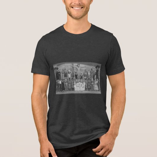 サーカスのサイドショーの奇人たち トライブレンドＴシャツ (正面)