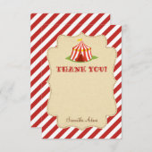 サーカスのサンキューカード サンキューカード (正面/裏面)