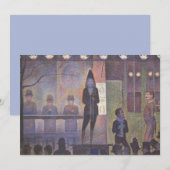 サーカスのショー(Parade de Cirque)(1887/1888) ジョルジュ・スーラによる (正面/裏面)
