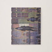 サーカスのショー（Parade de Cirque）(1887/1888) ジョルジュ・スーラによる ジグソーパズル (縦)