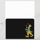 サーカスのテントのピエロ, 子供のエンターテイナー, ピエロの広告 チラシ (裏面)