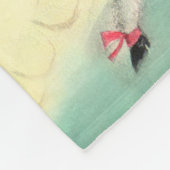 サーカスのバレリーナの曲芸師の女の子の馬用の毛布 フリースブランケット (角)