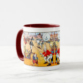 サーカスのパズル-マグ マグカップ (正面左)