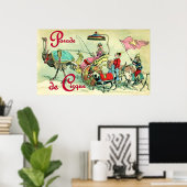 サーカスのパレード～ヴィンテージサーカスのポスター ポスター (ホームオフィス)