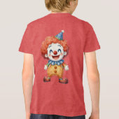 サーカスのピエロのおもしろさ トライブレンドＴシャツ (裏面)