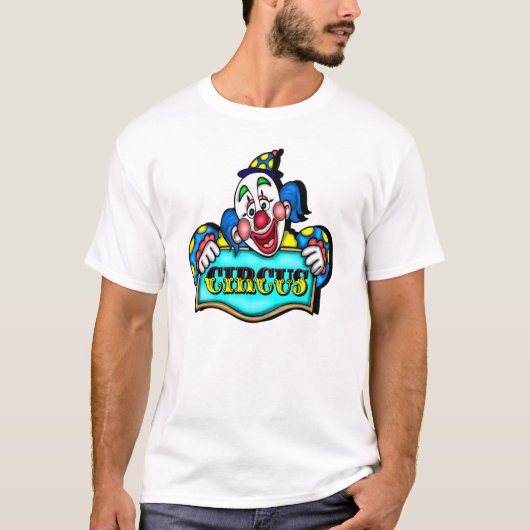 サーカスのピエロのTシャツ Tシャツ (正面)