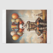 サーカスのベビーピエロ- Decopage - 薄葉紙 (正面)