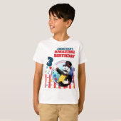 サーカスのホッキョクグマ団長の誕生日 Tシャツ (正面フル)