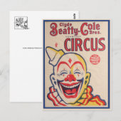 サーカスのポスター葉書 ポストカード (正面/裏面)