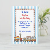 サーカスの列車からのご招待 招待状 (スタンド正面)