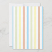 サーカスの列車からのご招待 招待状 (裏面)