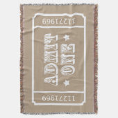 サーカスの劇場映画チケットは1つを是認します スローブランケット (正面縦)