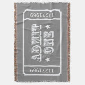 サーカスの劇場映画チケットは1つを是認します スローブランケット (正面縦)