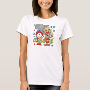 サーカスの動物のTシャツおよびギフト Tシャツ