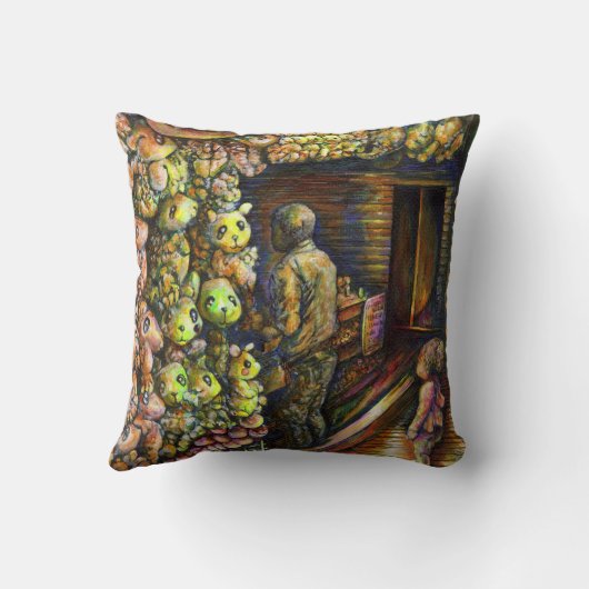 サーカスの北 クッション (裏面)