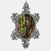 サーカスの北 スノーフレークピューターオーナメント (左)