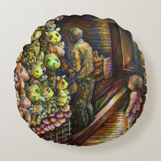 サーカスの北 ラウンドクッション (正面)