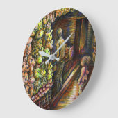 サーカスの北 ラージ壁時計 (傾斜)