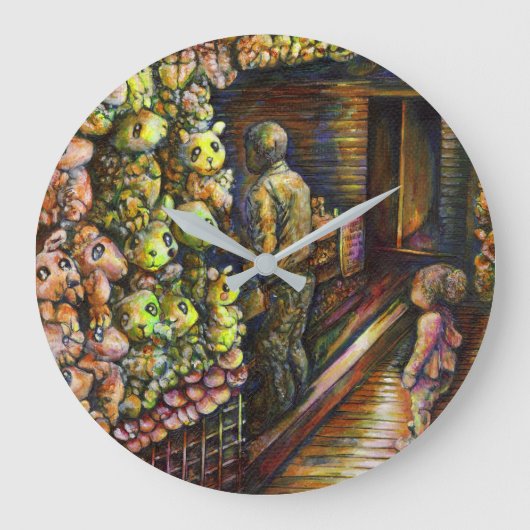 サーカスの北 ラージ壁時計 (正面)