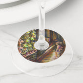 サーカスの北 ワイングラスタグ (クローズアップ)