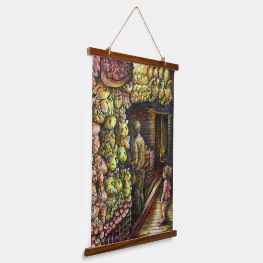 サーカスの北 吊り下げ型タペストリー (傾斜あり)