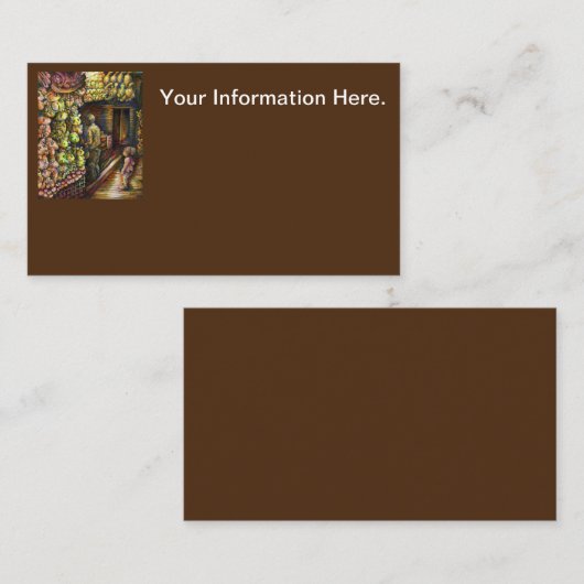 サーカスの北 名刺 (正面/裏面)