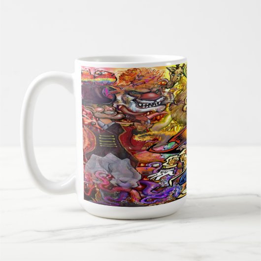サーカスの夢 コーヒーマグカップ (左)