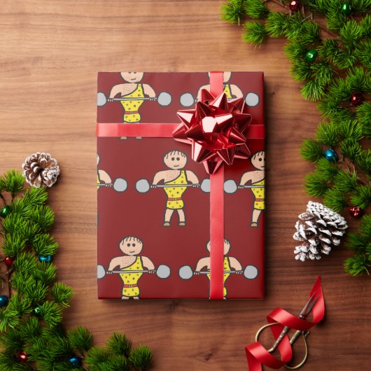 サーカスの大男 ラッピングペーパー (クリスマスギフト)