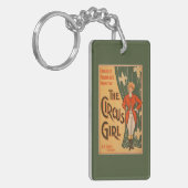 サーカスの女の子の演劇ポスター#1 キーホルダー (正面左)