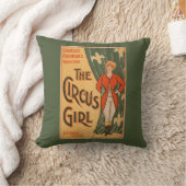 サーカスの女の子の演劇ポスター#1 クッション (ブランケット)