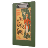 サーカスの女の子の演劇ポスター#1 クリップボード (左)