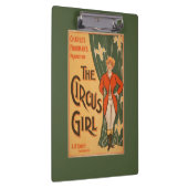 サーカスの女の子の演劇ポスター#1 クリップボード (右)