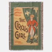 サーカスの女の子の演劇ポスター#1 スローブランケット (正面縦)