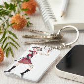 サーカスの女の子Keychain キーホルダー (正面右)