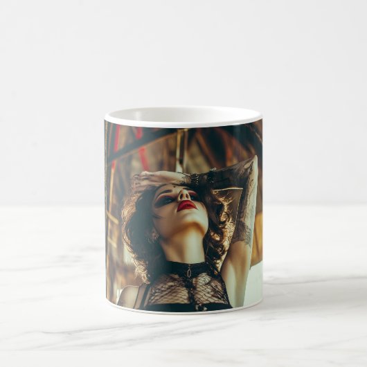 サーカスの女性 コーヒーマグカップ (中央)